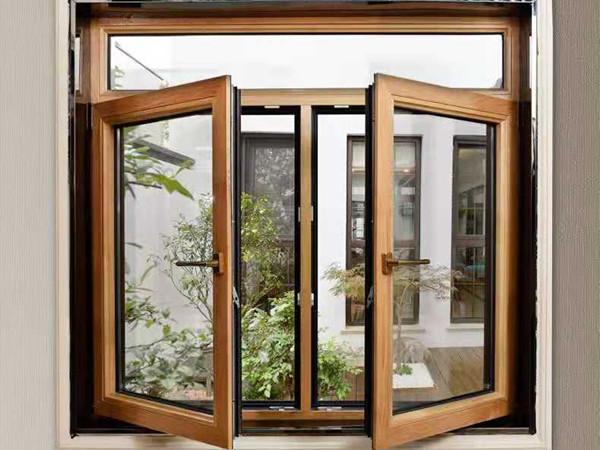 铝木复合门窗价格 别墅铝木复合门窗定做厂家 私人定制